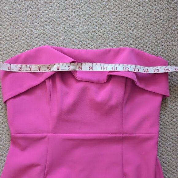 NEW w/tags Zorianna midi dress in pink shock  8/M (comes a little narrow) - Picture 10 of 11